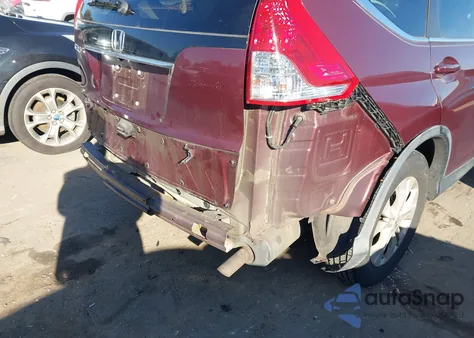 2014 Honda Cr-V Ex-L из США, поврежденный, VIN 5J6RM3H79EL007155